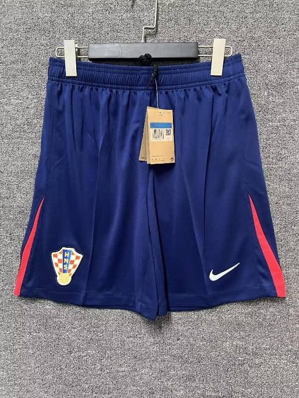 AAA(Thailand) Croatia 2024 Away Soccer Shorts
