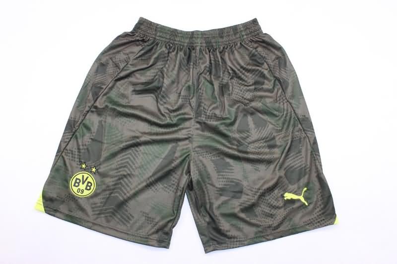 AAA(Thailand) Dortmund 24/25 Goalkeeper Green Soccer Shorts