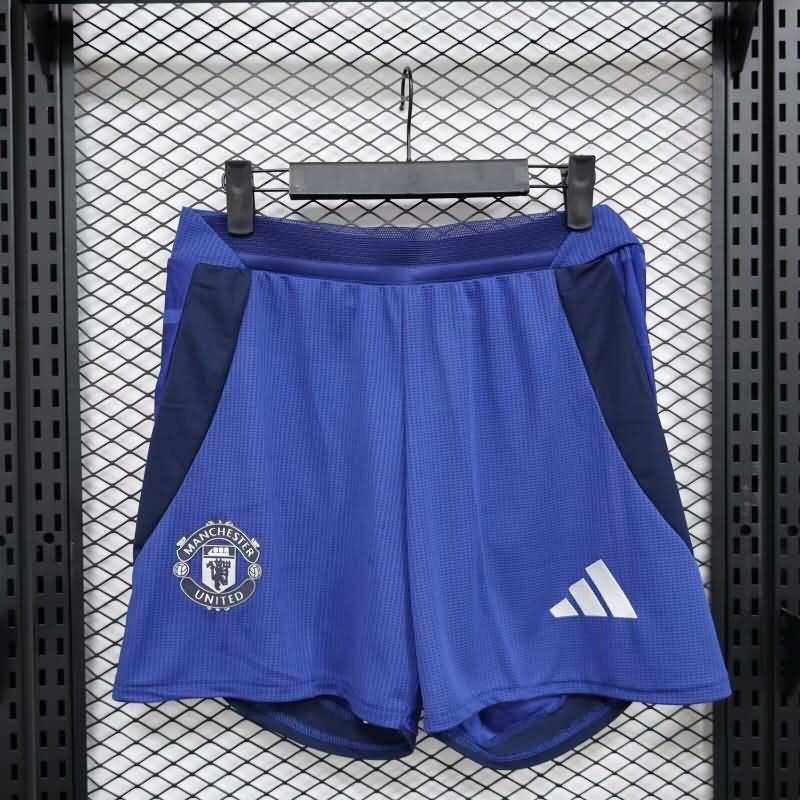 AAA(Thailand) Manchester United 24/25 Away Soccer Shorts (Player)