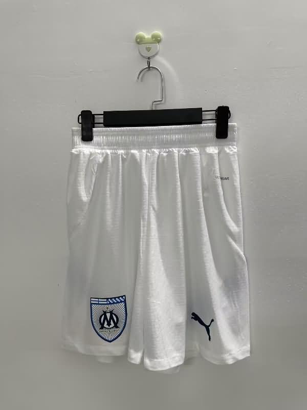 AAA(Thailand) Marseilles 24/25 Home Soccer Shorts (Player)
