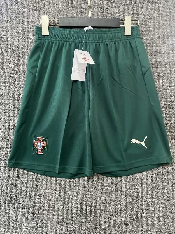 AAA(Thailand) Portugal 2025 Home Soccer Shorts