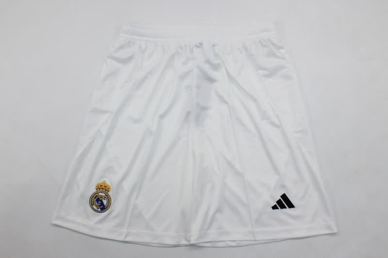 AAA(Thailand) Real Madrid 2024/25 Home Soccer Shorts