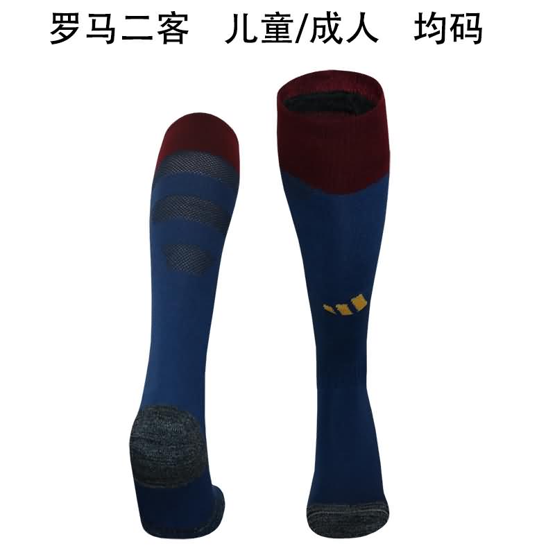 AAA(Thailand) AS Roma 24/25 Third Soccer Socks