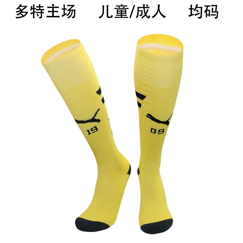 AAA(Thailand) Dortmund 24/25 Home Soccer Socks