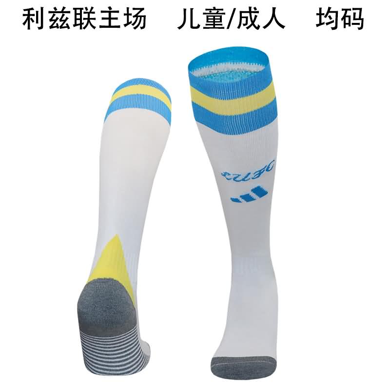 AAA(Thailand) Leeds United 24/25 Home Soccer Socks