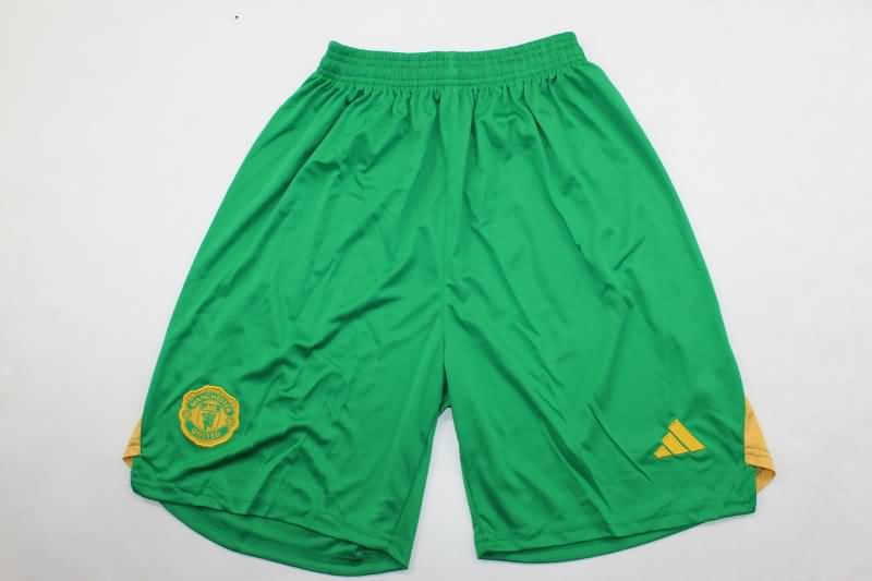 AAA(Thailand) Manchester United 24/25 Goalkeeper Green Soccer Socks