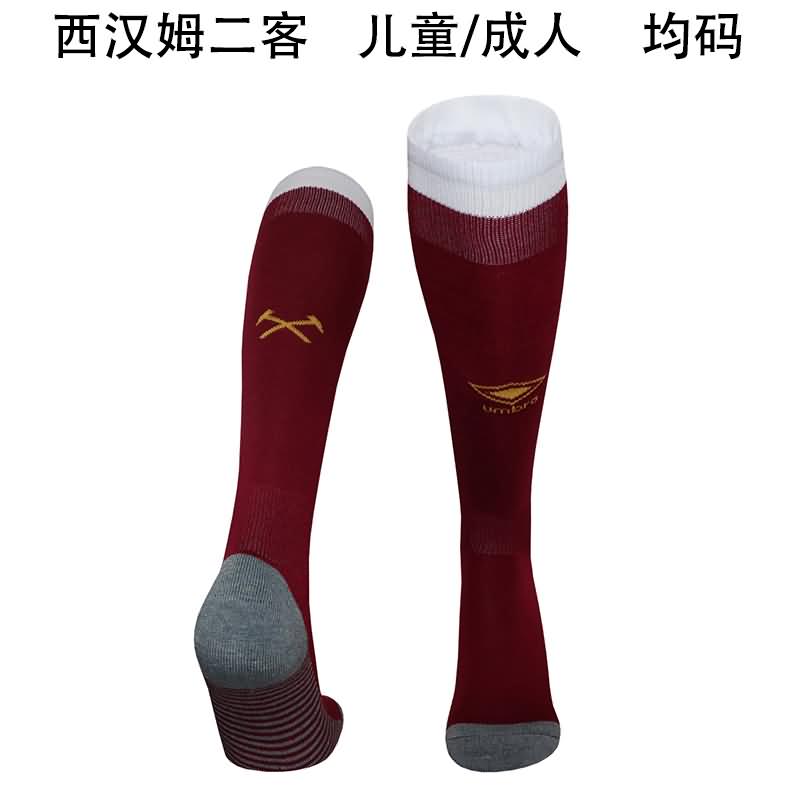 AAA(Thailand) West Ham 24/25 Third Soccer Socks