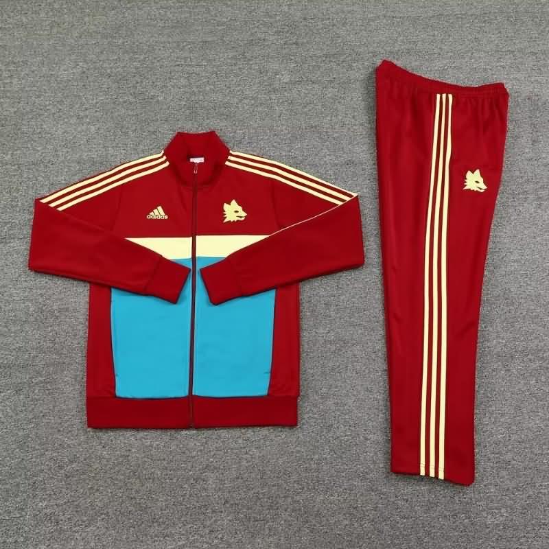 AAA(Thailand) AS Roma 24/25 Red Soccer Tracksuit