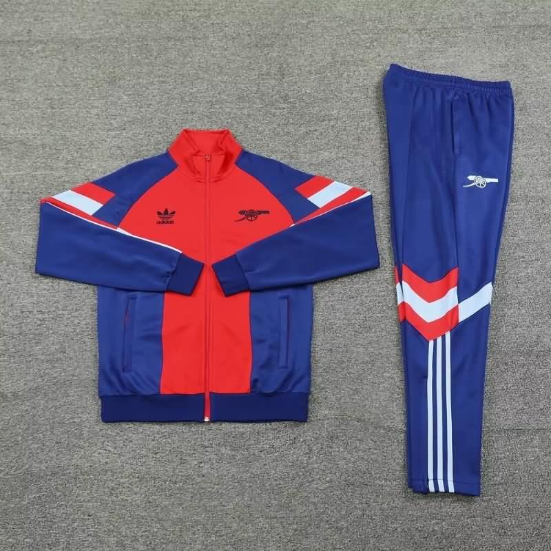 AAA(Thailand) Arsenal 24/25 Red Soccer Tracksuit 03