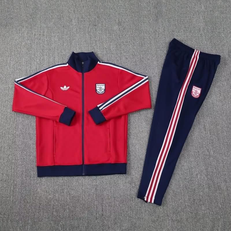 AAA(Thailand) Arsenal 24/25 Red Soccer Tracksuit 06