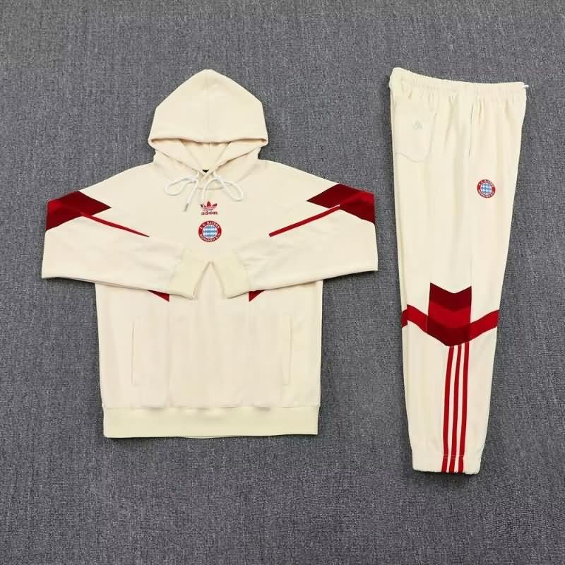 AAA(Thailand) Bayern Munich 24/25 Cream Soccer Tracksuit