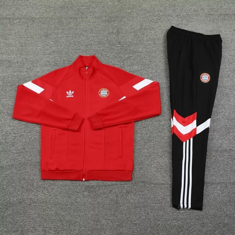 AAA(Thailand) Bayern Munich 24/25 Red Soccer Tracksuit 05