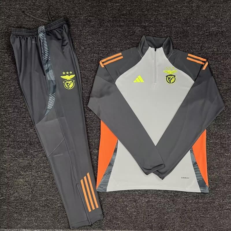 AAA(Thailand) Benfica 24/25 Grey Soccer Tracksuit