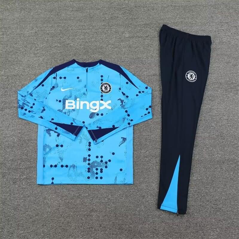 AAA(Thailand) Chelsea 24/25 Blue Soccer Tracksuit