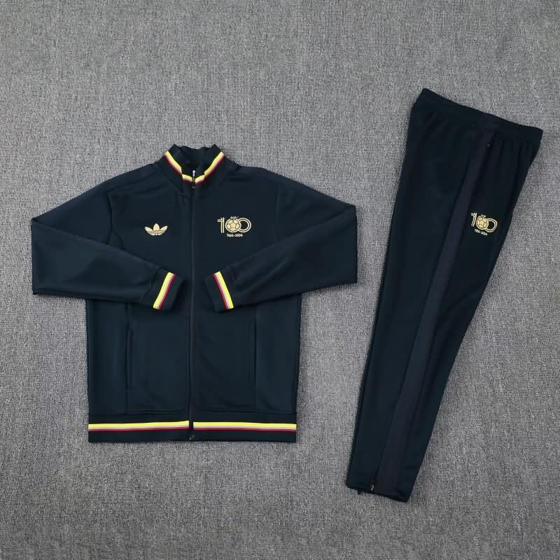 AAA(Thailand) Colombia 100th Black Soccer Tracksuit