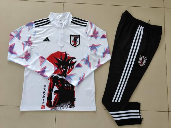 AAA(Thailand) Japan 2024 White Soccer Tracksuit 02