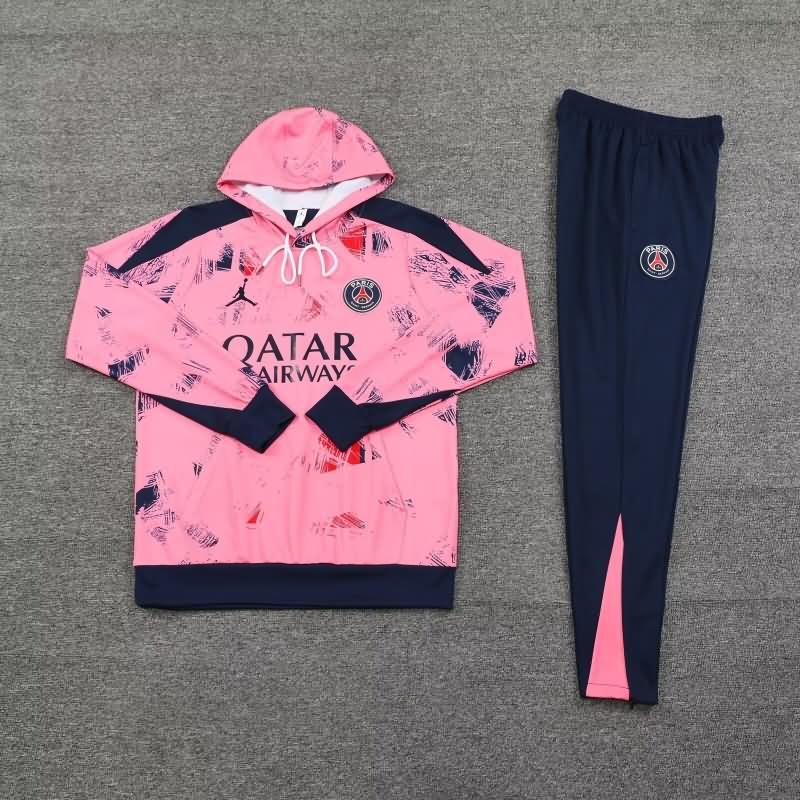 AAA(Thailand) PSG 24/25 Pink Soccer Tracksuit