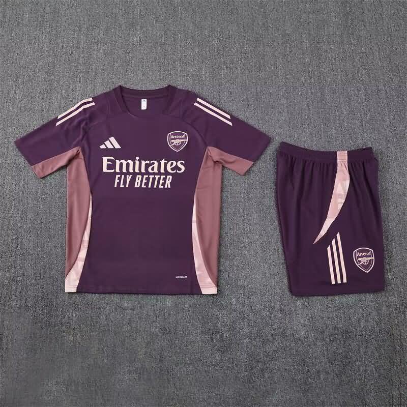 AAA(Thailand) Arsenal 24/25 Purples Soccer Training Sets