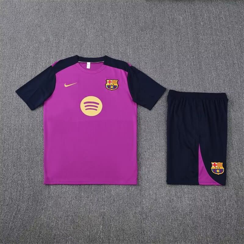 AAA(Thailand) Barcelona 24/25 Purple Soccer Training Sets