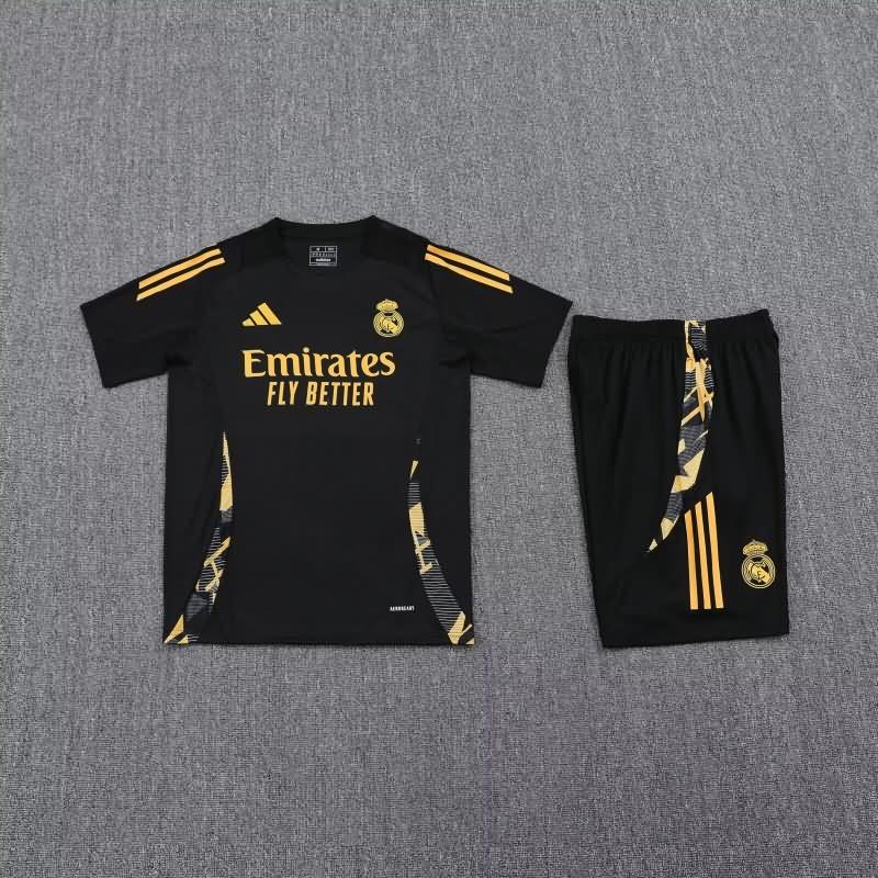 AAA(Thailand) Real Madrid 24/25 Black Soccer Training Sets 07