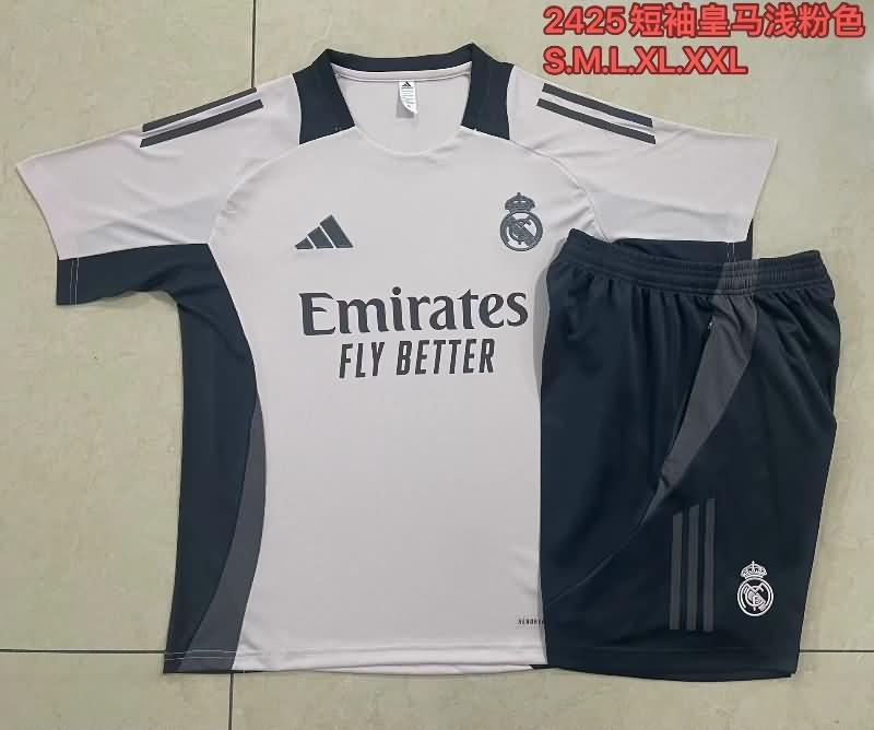 AAA(Thailand) Real Madrid 24/25 Beige Soccer Training Sets