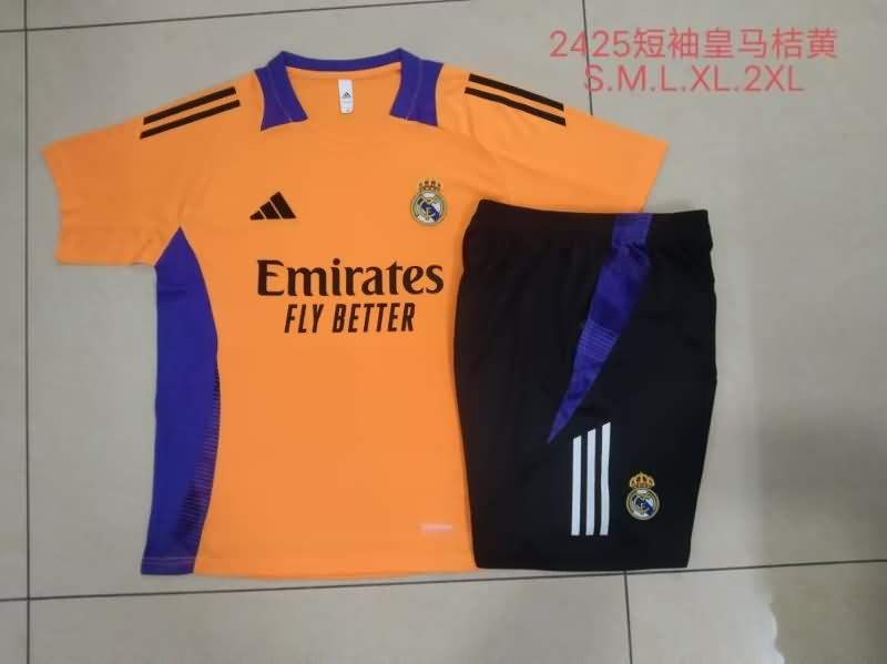 AAA(Thailand) Real Madrid 24/25 Orange Soccer Training Sets