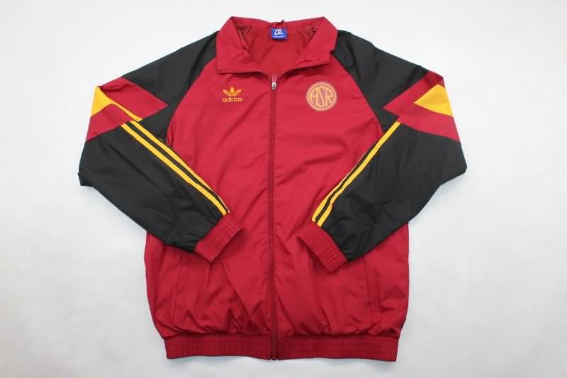 AAA(Thailand) AS Roma 24/25 Red Soccer Windbreaker