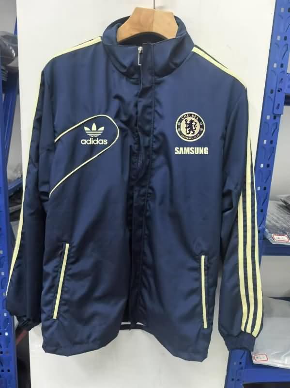 AAA(Thailand) Chelsea 24/25 Dark Blue Soccer Windbreaker