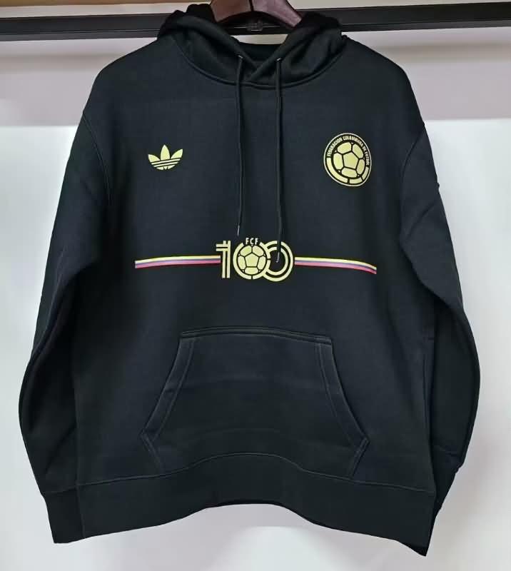 AAA(Thailand) Colombia 100th Anniversary Black Soccer Hoodies