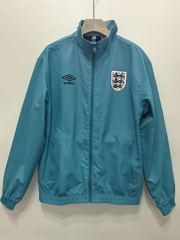 AAA(Thailand) England 24/25 Green Reversible Soccer Windbreaker