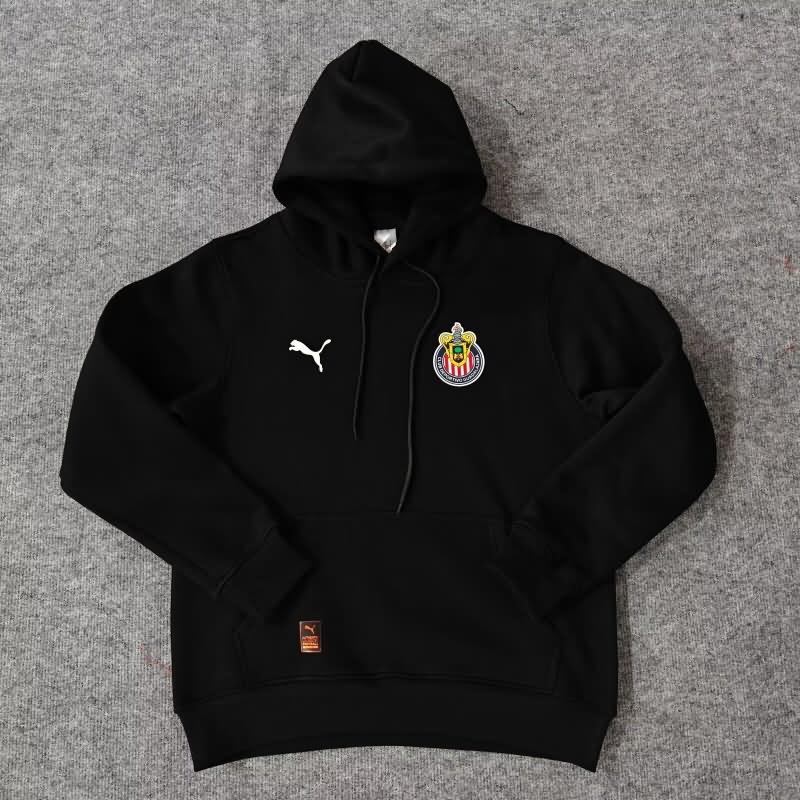 AAA(Thailand) Guadalajara 2024 Black Soccer Hoodies