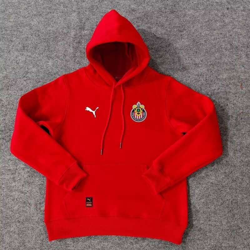 AAA(Thailand) Guadalajara 2024 Red Soccer Hoodies