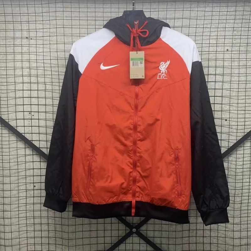 AAA(Thailand) Liverpool 24/25 Red Soccer Windbreaker