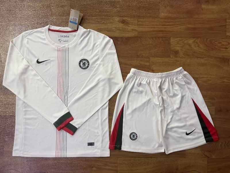 Chelsea 25/26 Away Long Sleeve Soccer Jersey Chelsea 25/26 Away Long Sleeve Soccer Jersey