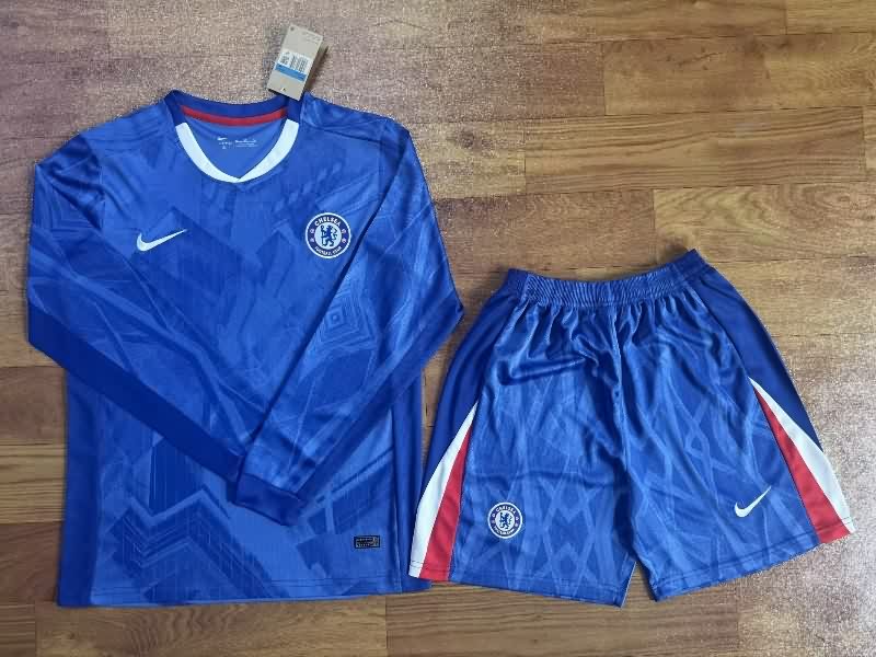 Chelsea 25/26 Home Long Sleeve Soccer Jersey Chelsea 25/26 Home Long Sleeve Soccer Jersey