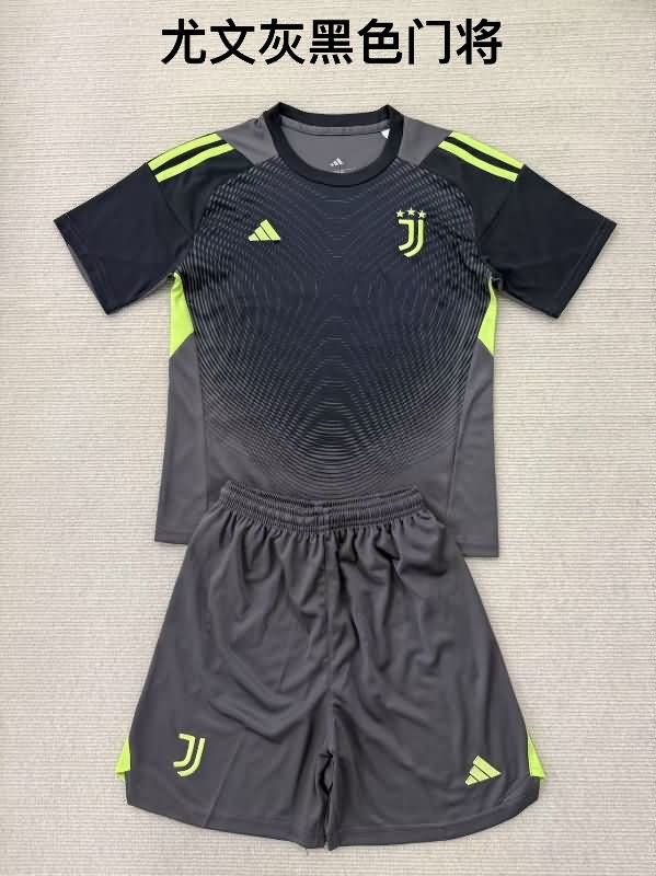 Juventus 25/26 Goalkeeper Black Soccer Jersey