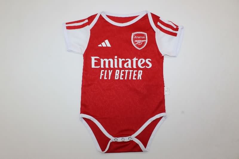 AAA(Thailand) Arsenal 25/26 Home Baby Soccer Jerseys