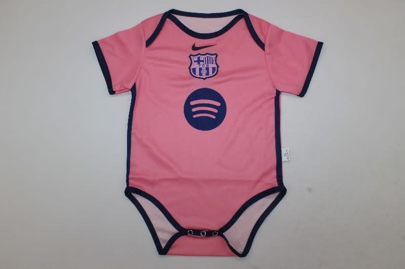 AAA(Thailand) Barcelona 25/26 Pink Baby Soccer Jerseys