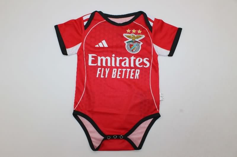 AAA(Thailand) Benfica 25/26 Home Baby Soccer Jerseys