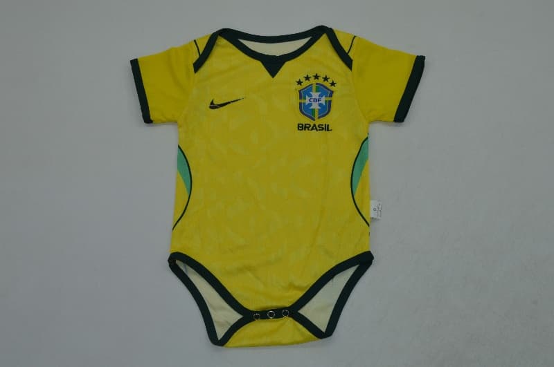 AAA(Thailand) Brazil 2026 Home Baby Soccer Jerseys