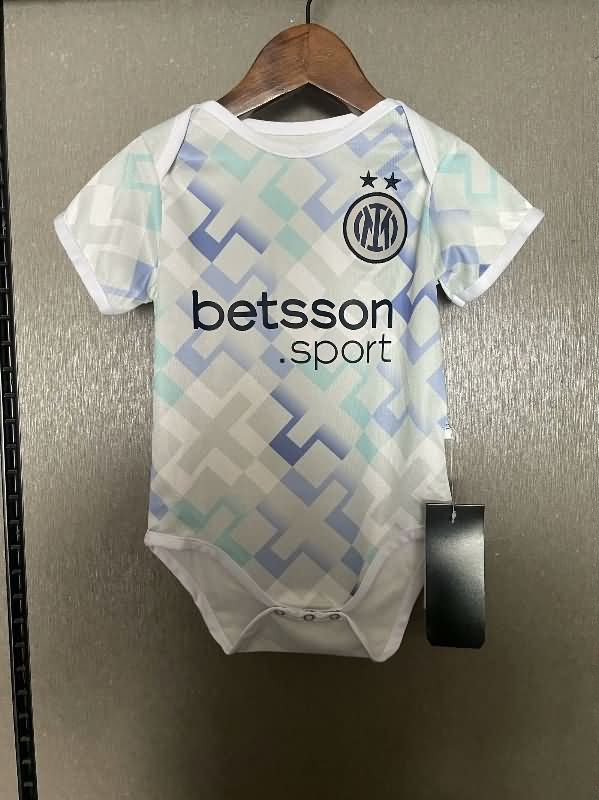 AAA(Thailand) Inter Milan 25/26 Away Baby Soccer Jerseys