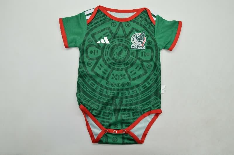 AAA(Thailand) Mexico 2026 Home Baby Soccer Jerseys