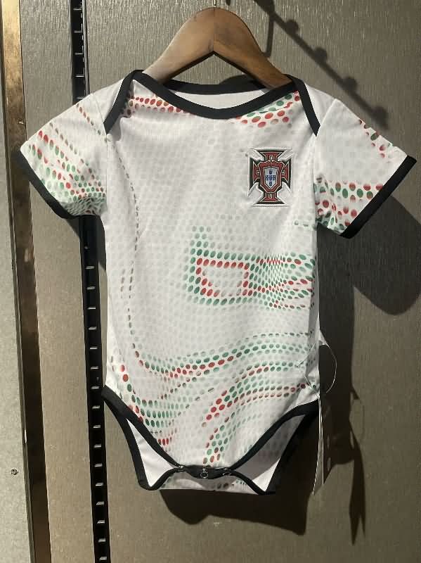 AAA(Thailand) Portugal 2025 Away Baby Soccer Jerseys