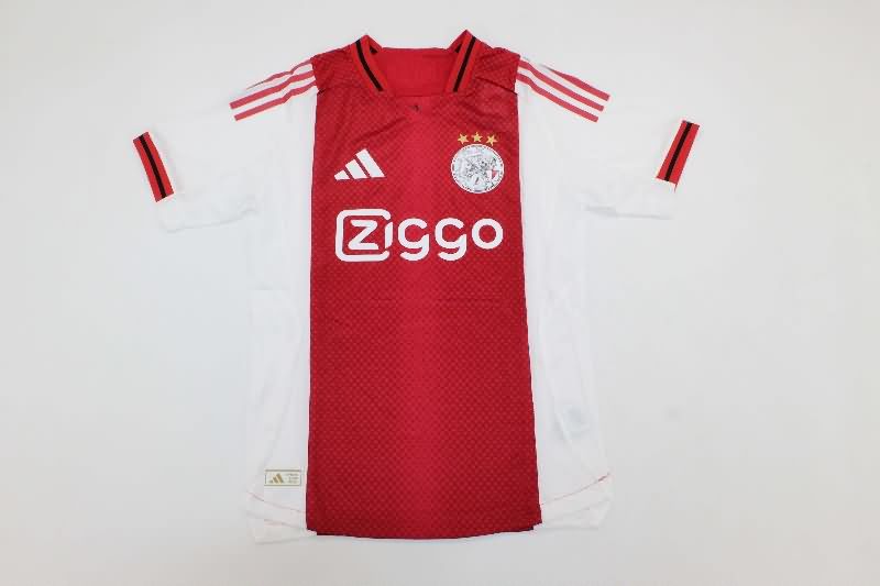 AAA(Thailand) Ajax 25/26 Home Soccer Jersey (Player)