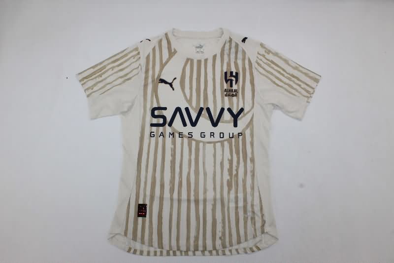 AAA(Thailand) Al Hilal 25/26 Goalkeeper Soccer Jersey (Player)