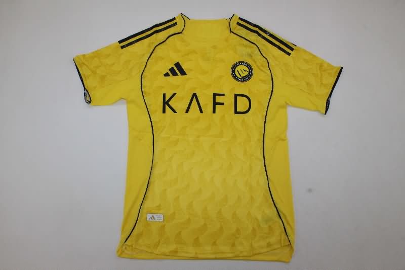 AAA(Thailand) Al Nassr FC 25/26 Home Soccer Jersey (Player)