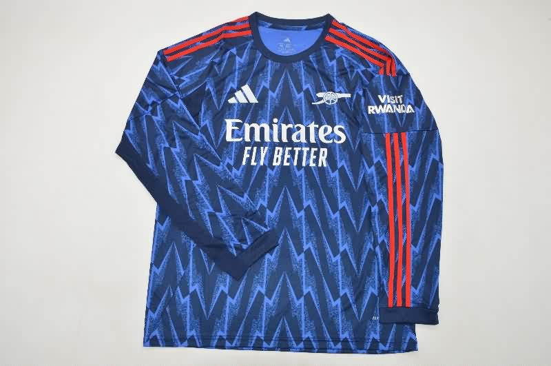 AAA(Thailand) Arsenal 25/26 Away Long Sleeve Soccer Jersey