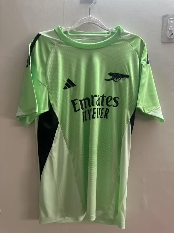 AAA(Thailand) Arsenal 25/26 Goalkeeper Green Soccer Jersey 02