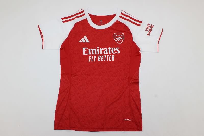 AAA(Thailand) Arsenal 25/26 Home Women Soccer Jersey