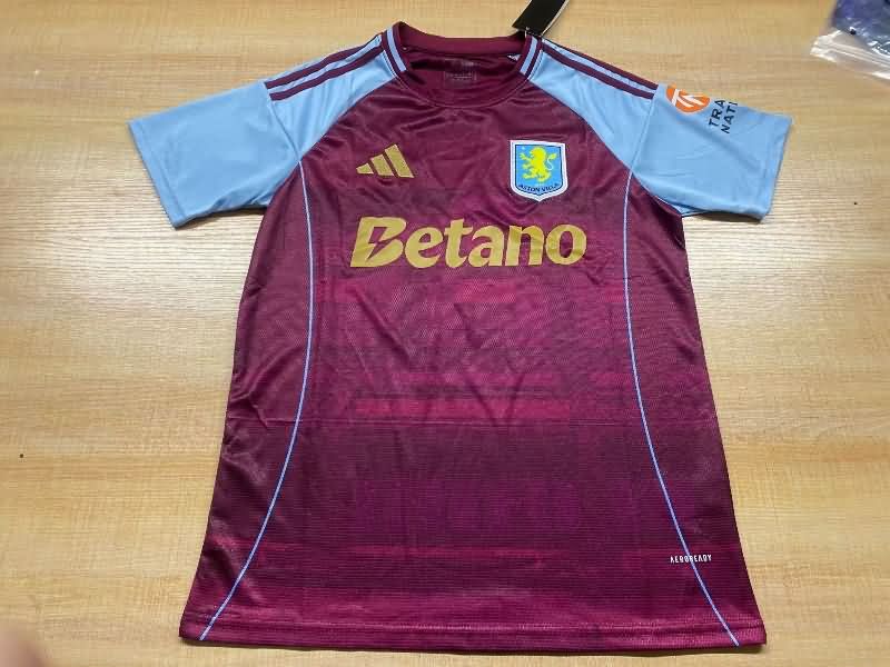 AAA(Thailand) Aston Villa 25/26 Home Soccer Jersey Leaked